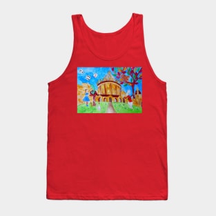 Alice in Wonderland by the Radcliffe Camera, Oxford Tank Top